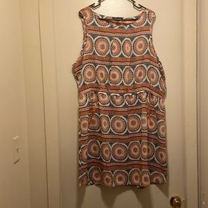 Multi colored summer dress